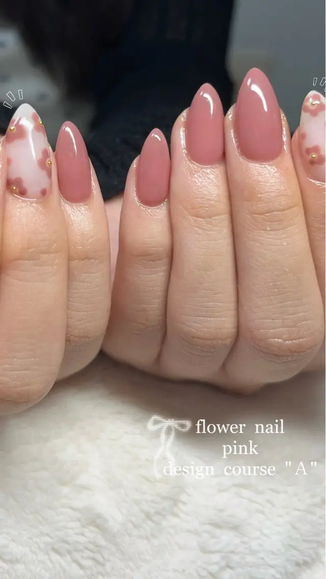 ネイル ハンドネイル dimples yuki🎀 ꒷꒦♡のネイルデザイン