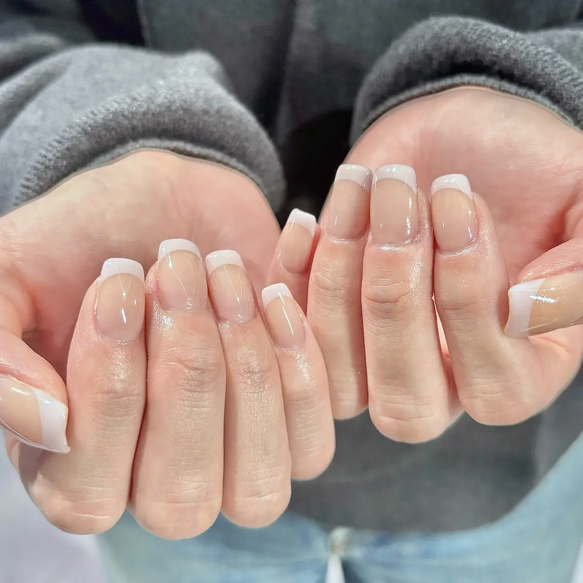 ネイル フレンチネイル CLALA Makoのネイルデザイン