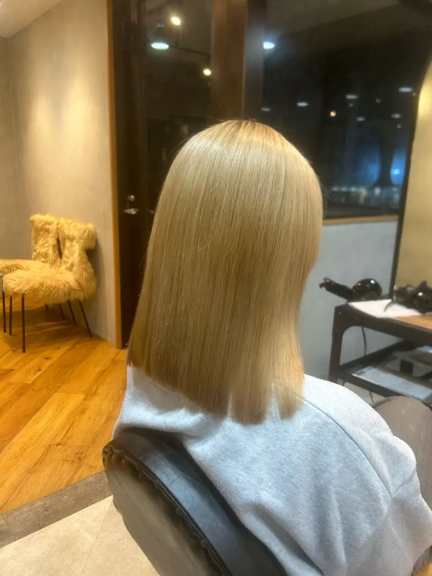 ミディアム 桝谷 来空のヘアスタイル