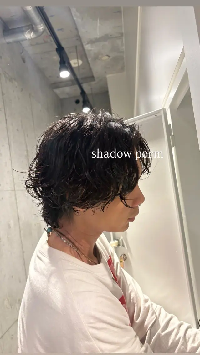 パーマ 槇野 皓介のヘアスタイル