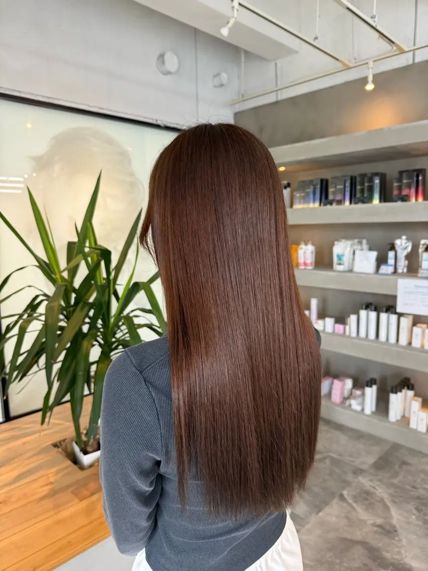 ロング 水戸/ブリーチカラー 中山りくのヘアスタイル