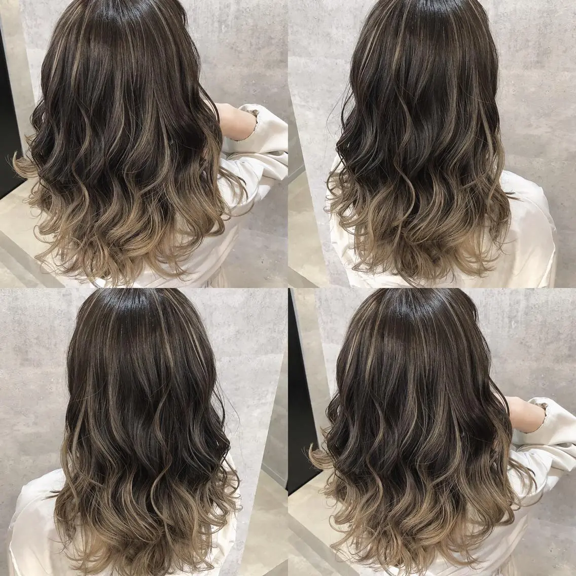 ロング カラー ハイライトカラー ハイライト ✨MiL✨ ✨心斎橋✨のヘアスタイル