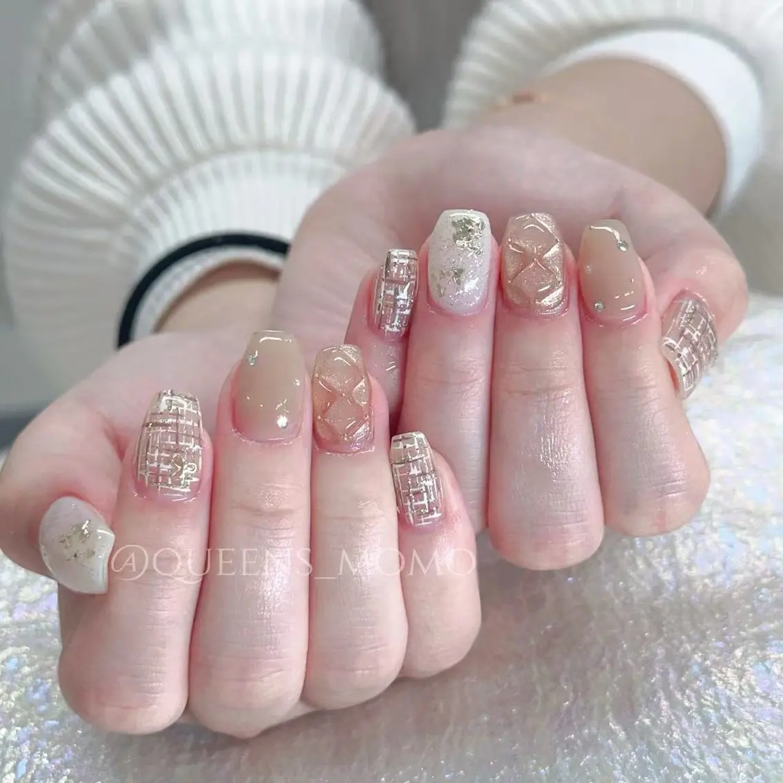 ネイル ハンドネイル Queens マオのネイルデザイン