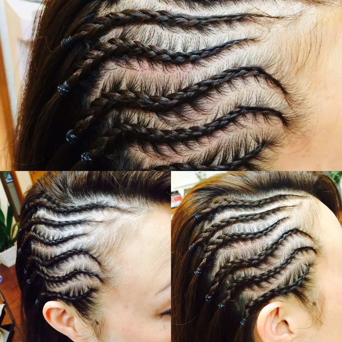 ✨コーンロウ✨ 本田さゃかのヘアスタイル