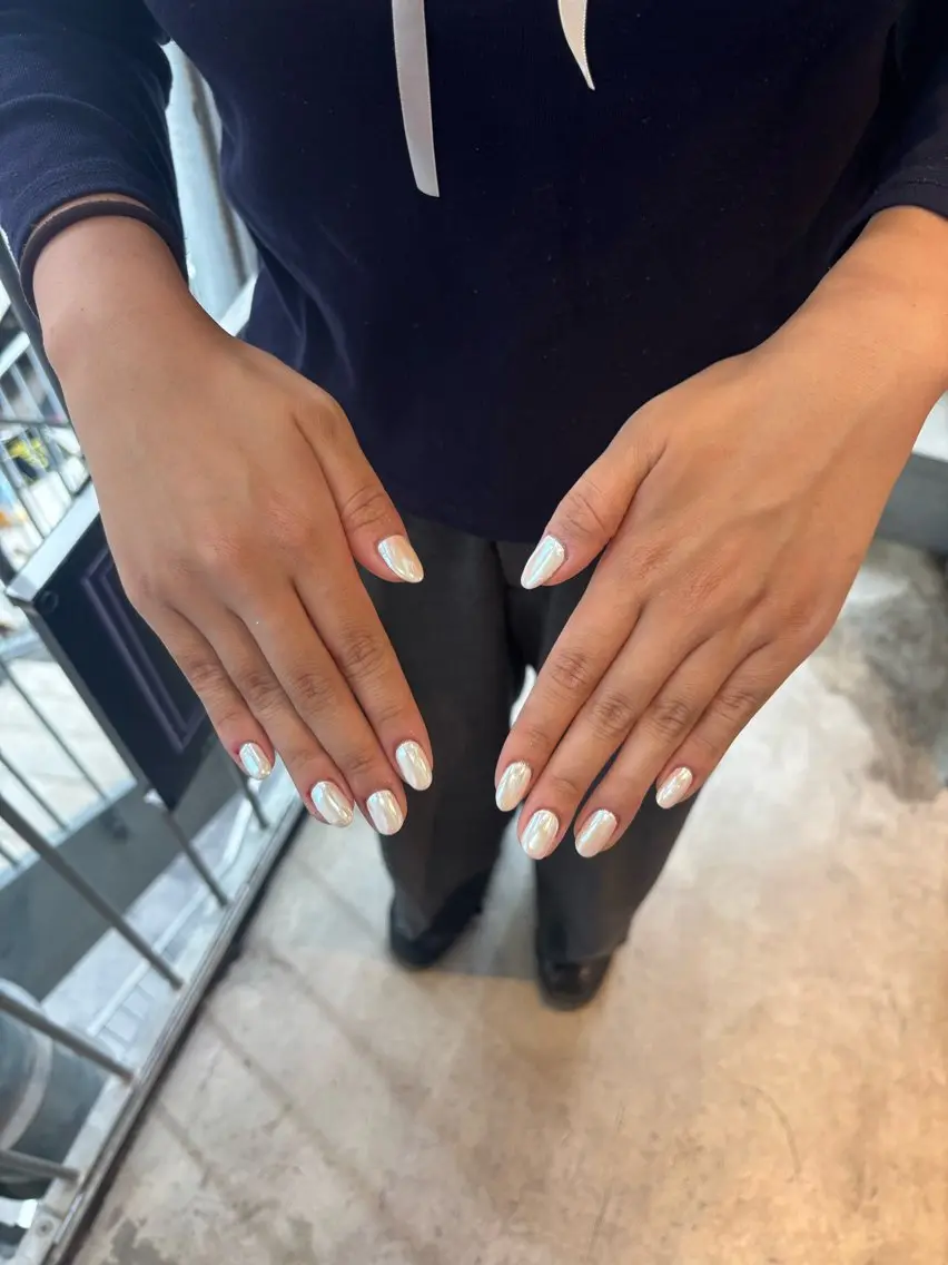 【定額ネイル】オーロラネイル★ミラーネイルの写真