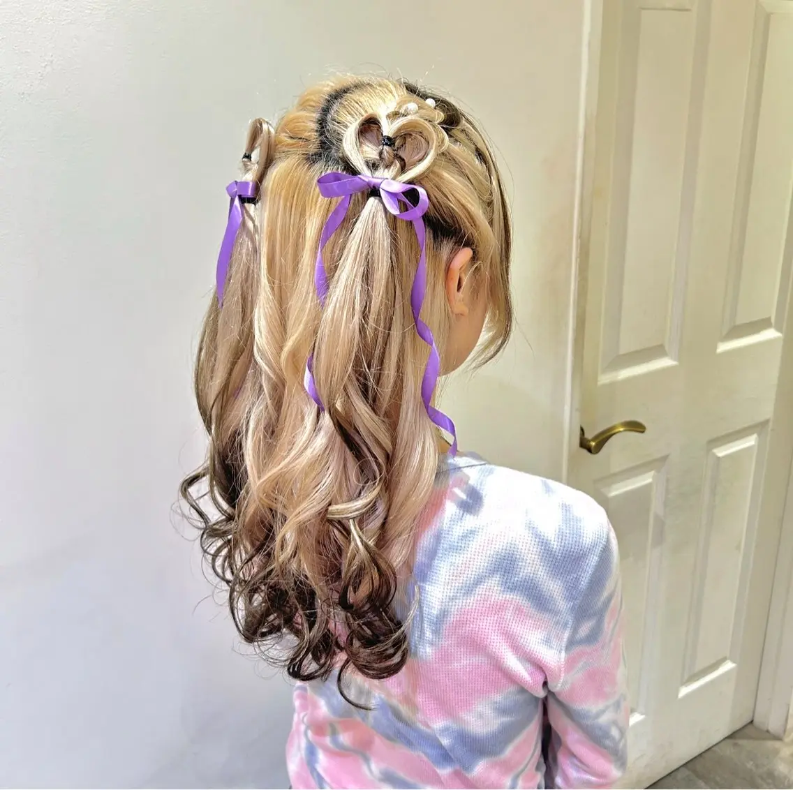 ヘアアレンジ 💖韓国カラー エクステmikotoのヘアスタイル