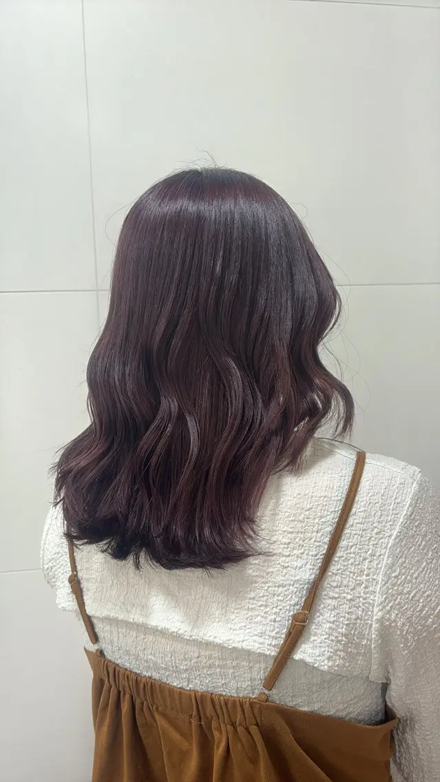 ロング カラー ラベンダーカラー ayana/ 透明感カラー🫧艶感のヘアスタイル