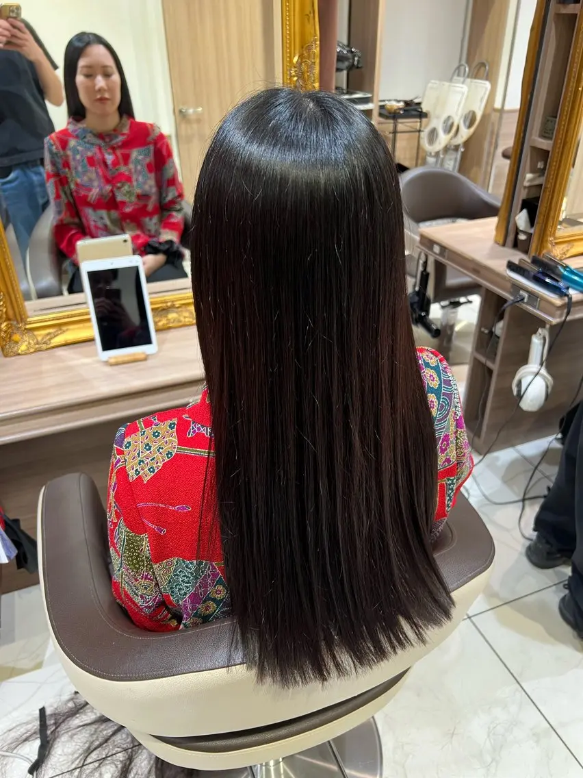 ロング ✨レイヤーカット 佐藤怜央✨のヘアスタイル