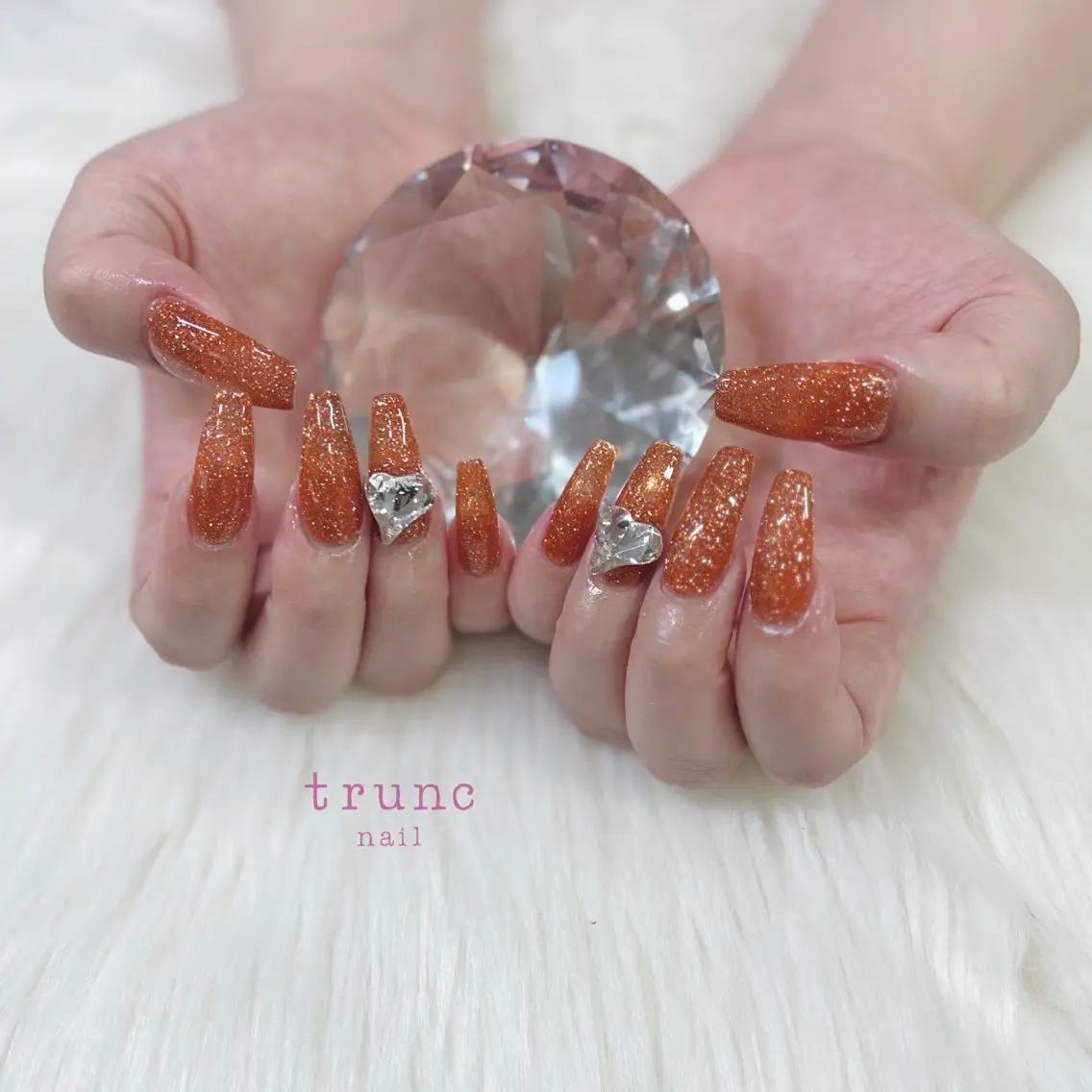 ネイル trunc nail 🌻宮下🌻のネイルデザイン