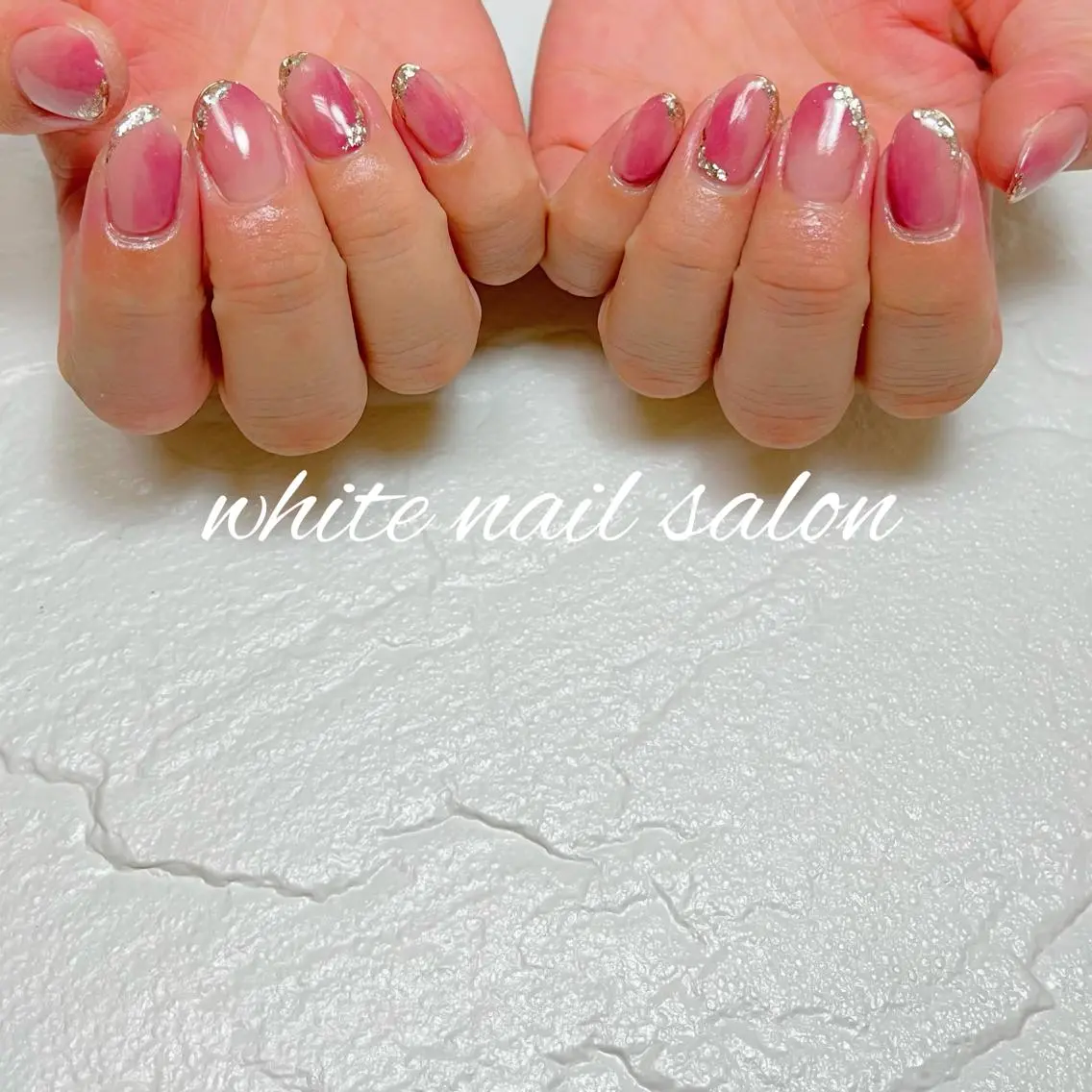 ネイル フットネイル ジェルネイル ハードジェル ラメ(グリッター) 持ち込み ハンドネイル white nail salonのネイルデザイン
