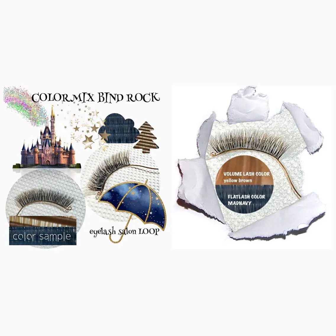 カラー パーマ メンズ キッズ マツエク・マツパ カラーマツエク フラットラッシュ ナチュラル ボリュームラッシュ eyelash salonLoopꨄのマツエク・マツパデザイン