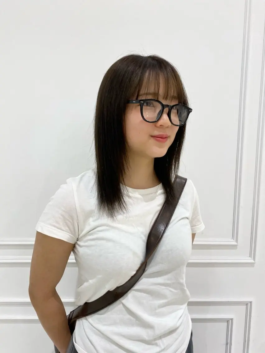 ミディアム カラー 藤村 雄大のヘアスタイル