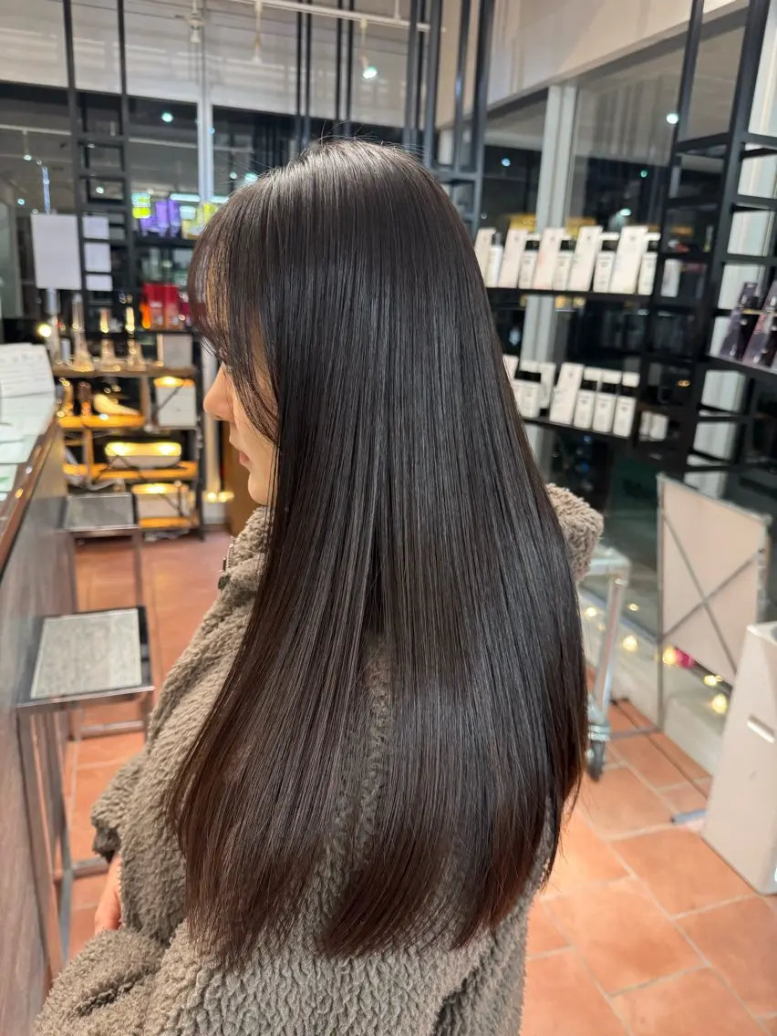 ロング パーマ カット 縮毛矯正 美髪透明感🫧三澤 廉 M.SLASHのヘアスタイル