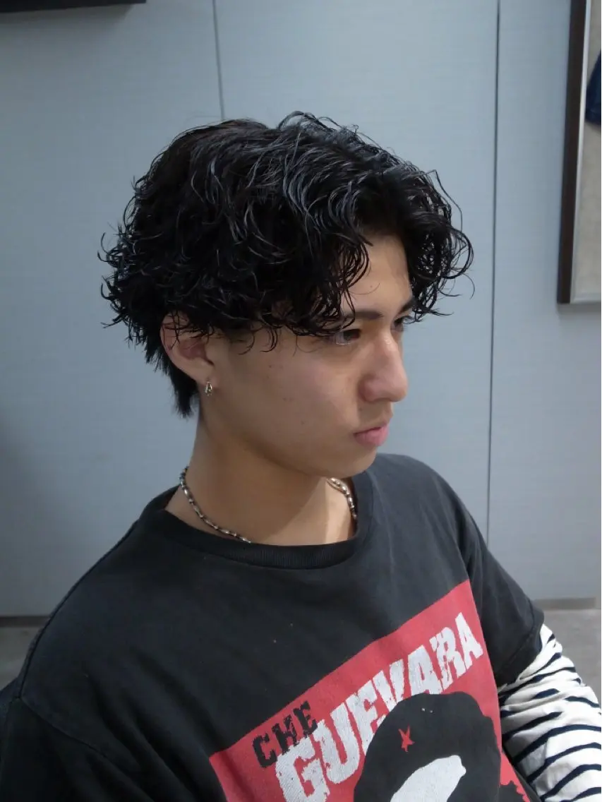 ショート パーマ メンズ メンズパーマ カット パーマ 💈メンズフェード 特化DAIYA💈の眉毛・アイブロウイメージ
