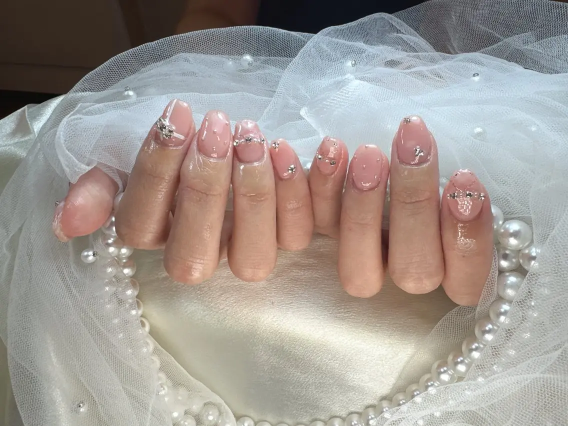 ネイル ハンドネイル リセス 高田馬場💎のネイルデザイン
