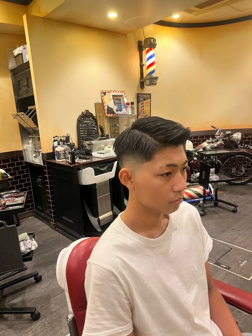 ショート メンズ 奥田 晴人のヘアスタイル