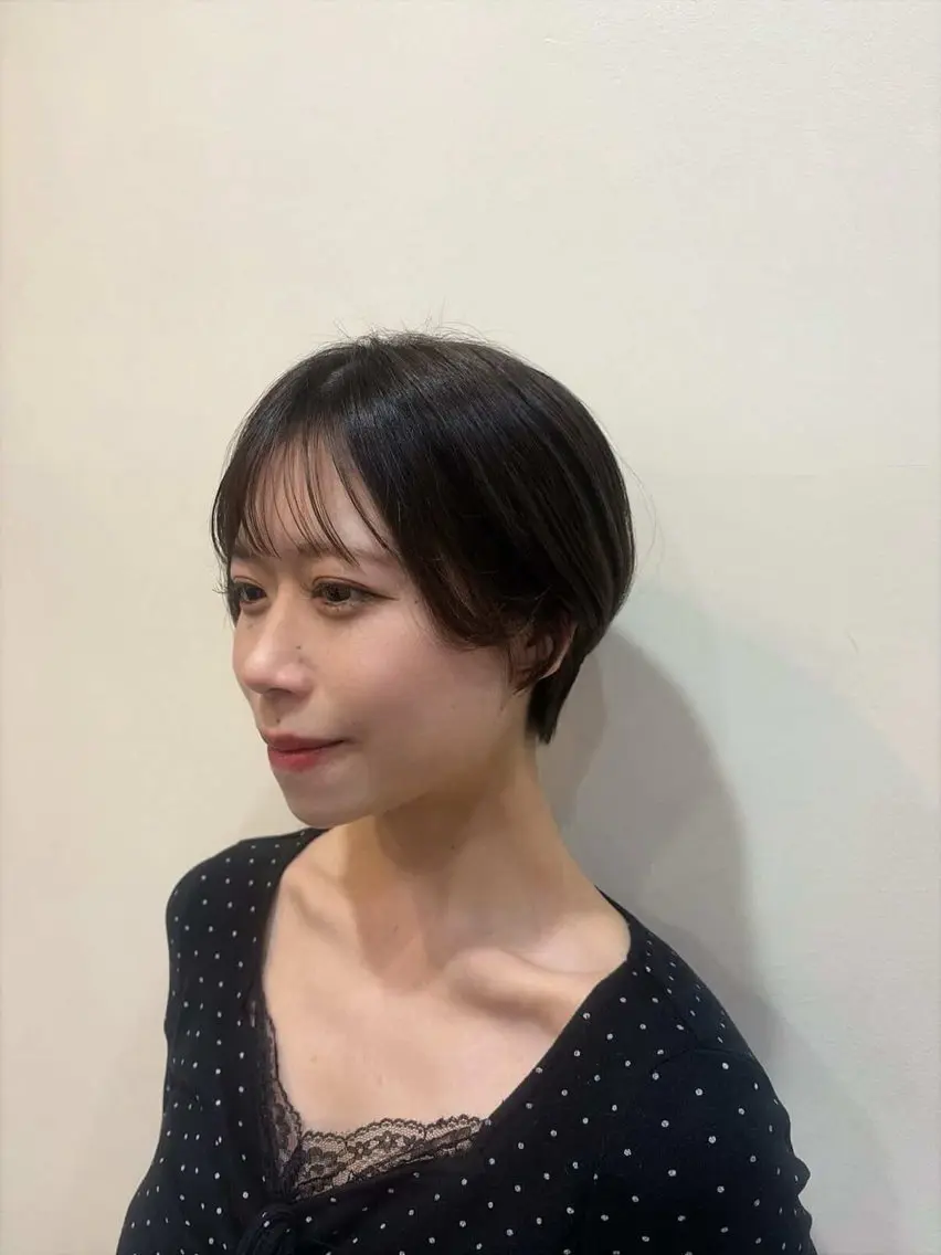 ショート ショートヘア 鮫島 唯那のヘアスタイル