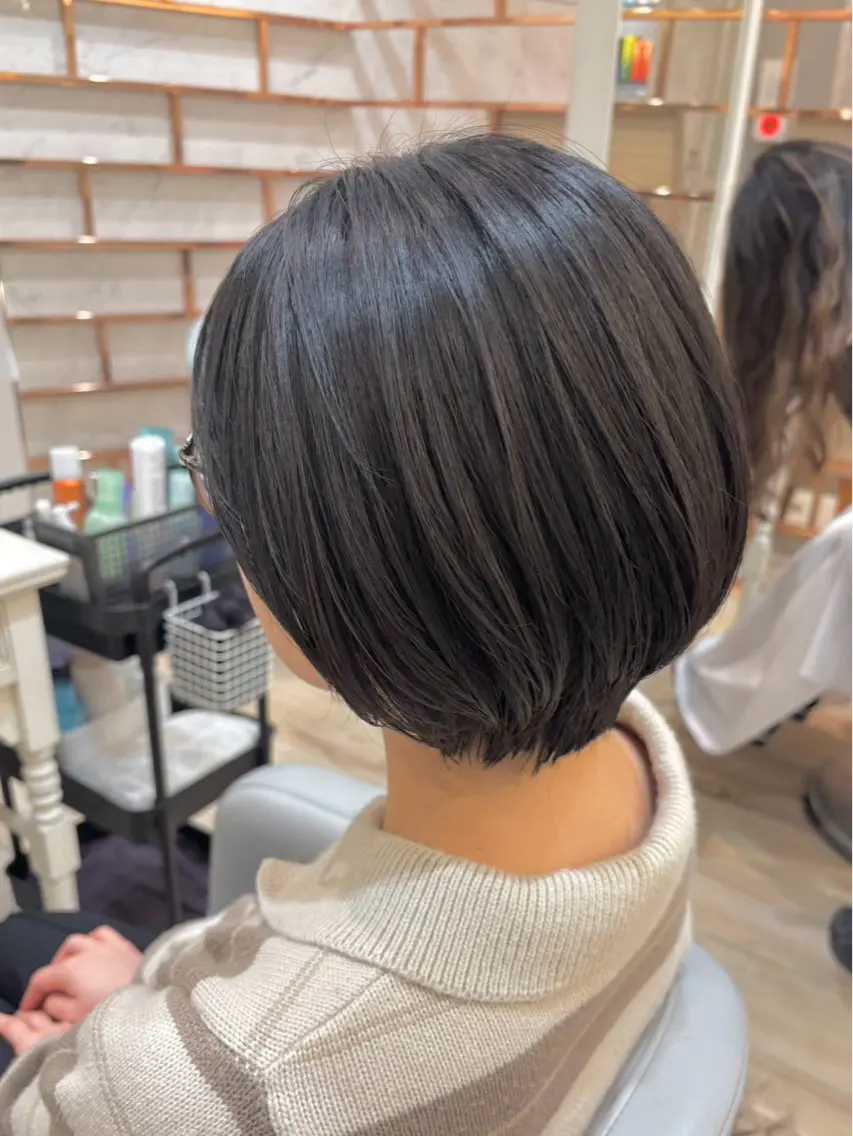 ショート カット ヘアカラー 透明感カラー/メンズ /レイヤー/中舘春翔のヘアスタイル