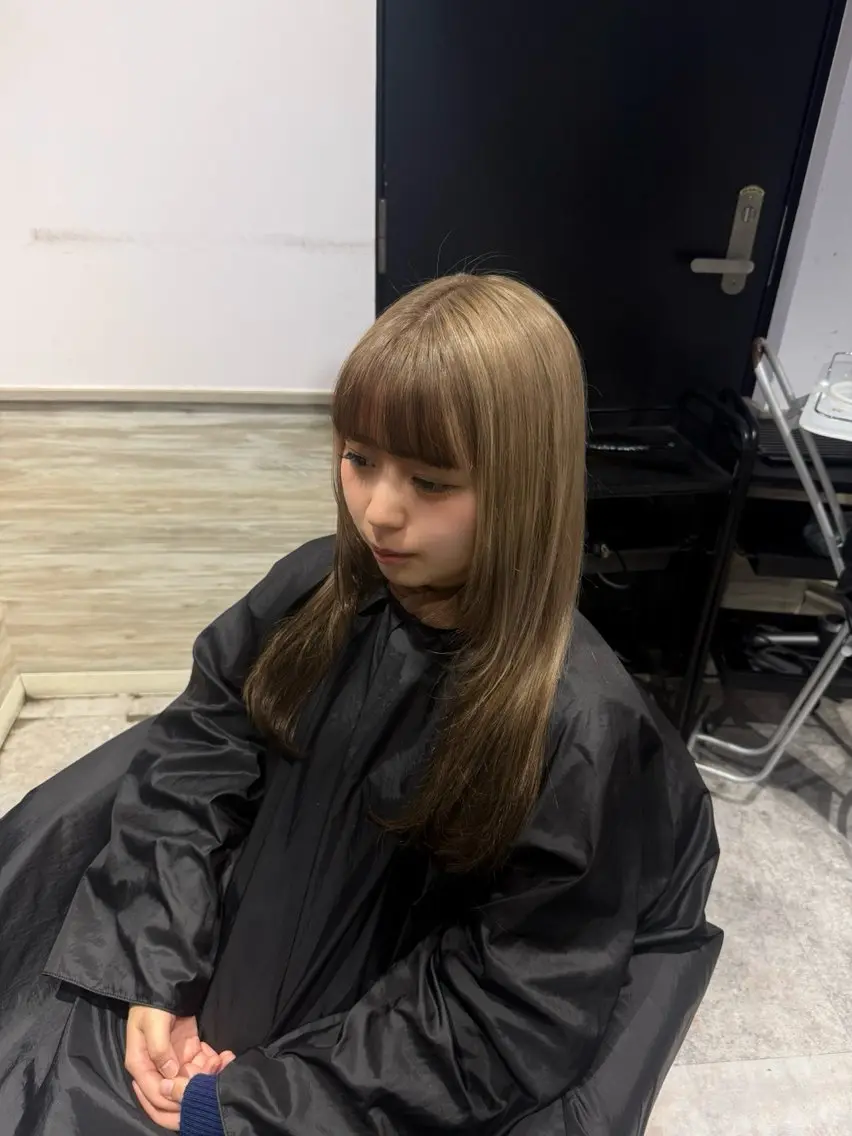 ロング ヘアカラー LUPI 🎀橋本花音🎀のヘアスタイル