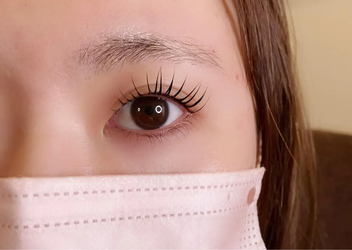 マツエク・マツパ パリジェンヌラッシュリフト 一重×まつ毛パーマ Hair&Make Nahoのマツエク・マツパデザイン