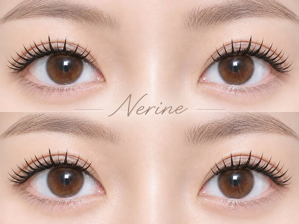 マツエク・マツパ フラットラッシュ Nerine ネリネのマツエク・マツパデザイン