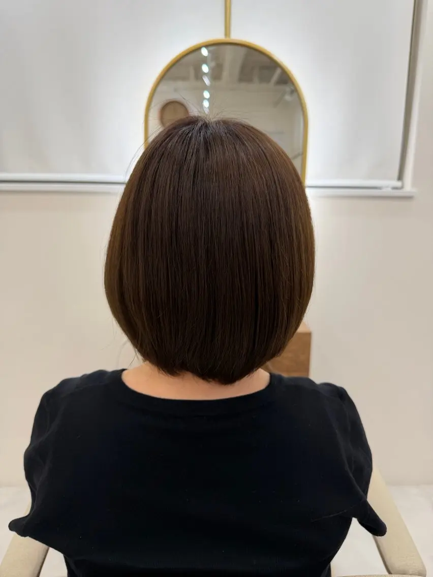 カラー ヘアカラー ヘッドスパ 艶透明感カラー neo⭐︎のヘアスタイル