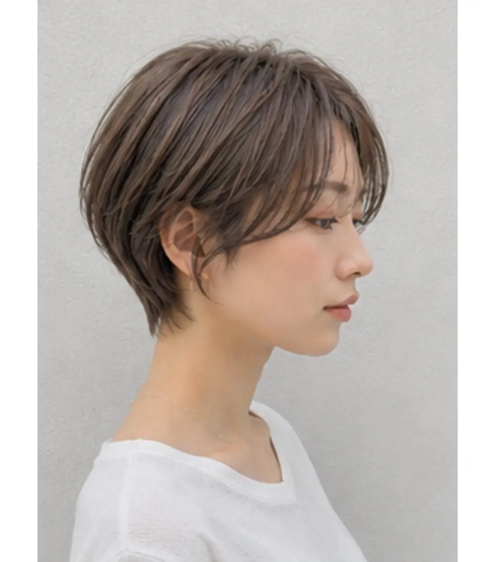 ショート ブリーチカラー特化 美容師/𝕐𝕌𝕀のヘアスタイル