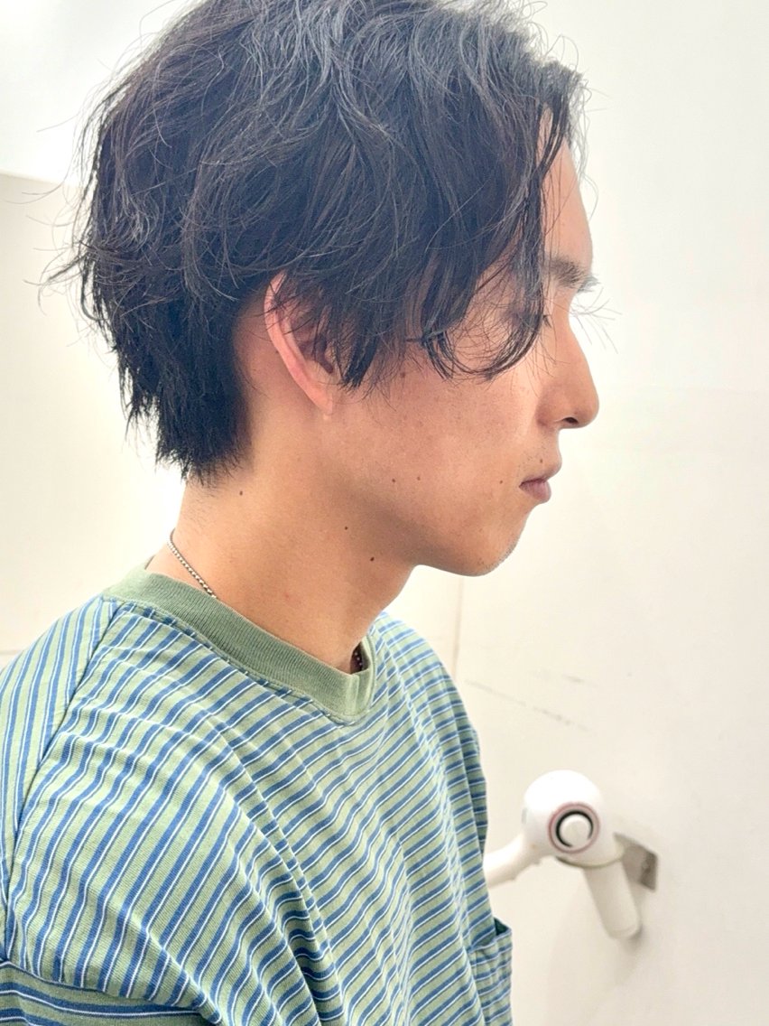 メンズ メンズパーマ 刈り上げ co-kyu コキュウのヘアスタイル