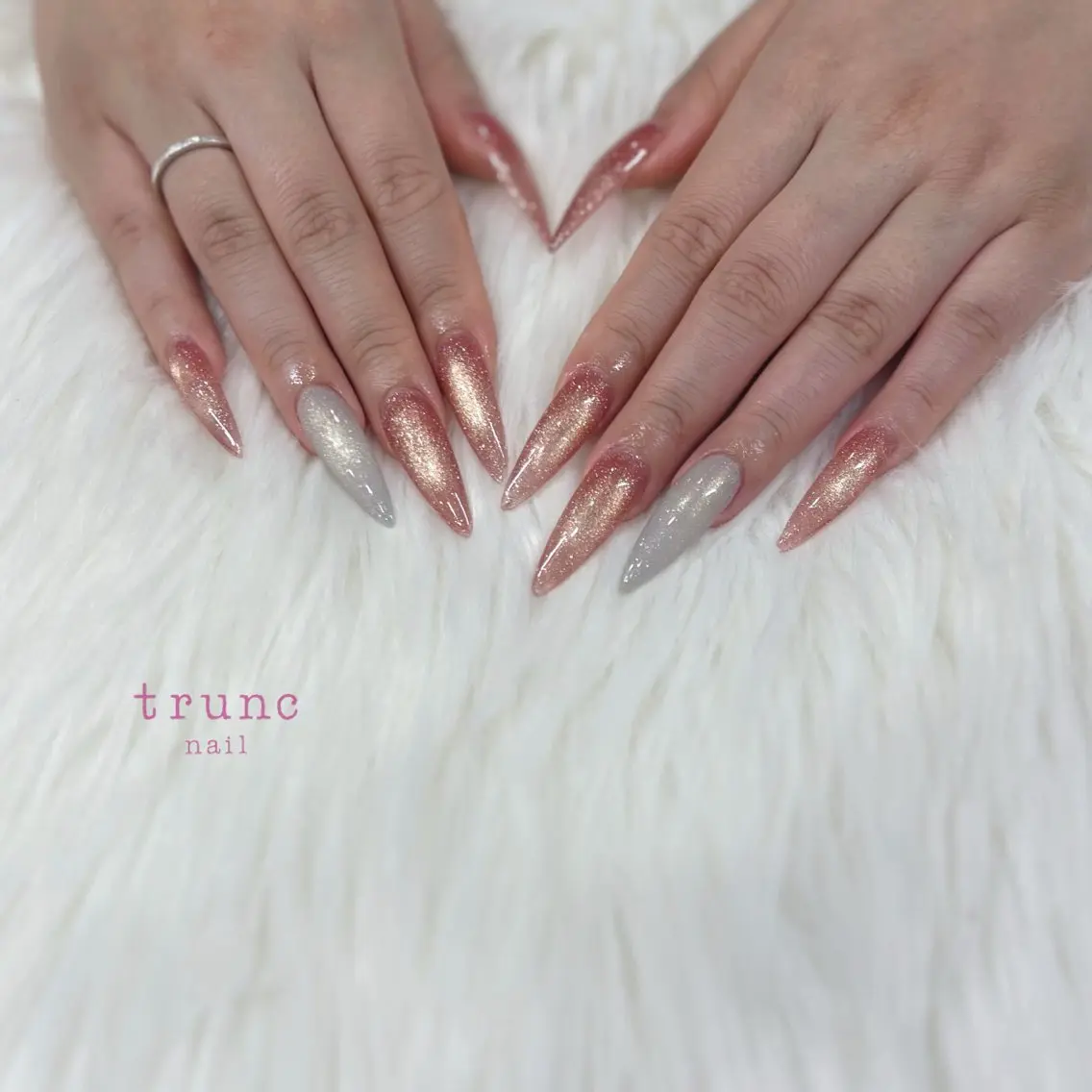 ネイル trunc nail 🌻宮下🌻のネイルデザイン