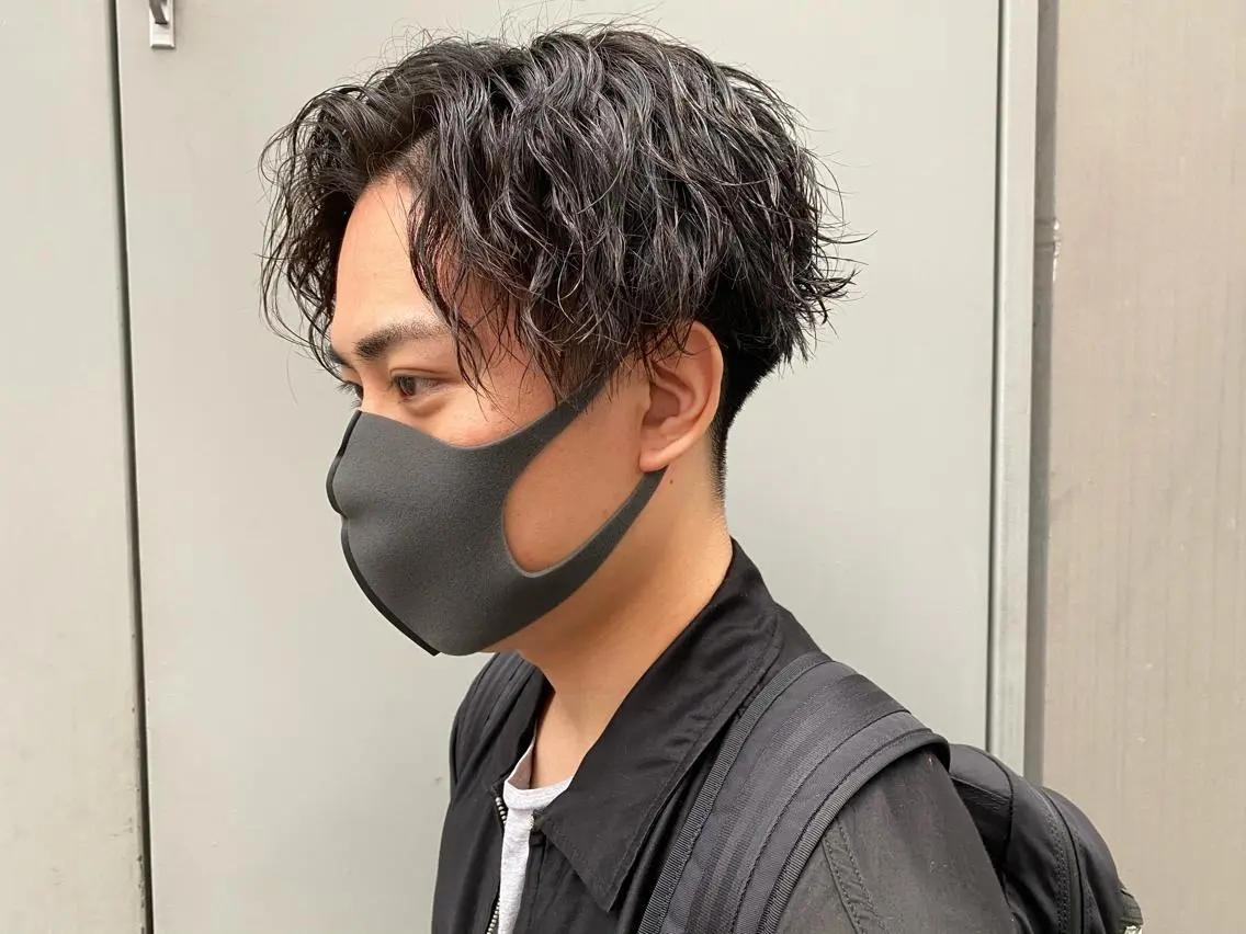 カラー パーマ メンズ 【渋谷メンズ特化】 🔥BLUCK🔥のヘアスタイル