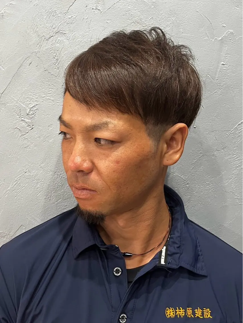 メンズ 長岡 はくとのヘアスタイル