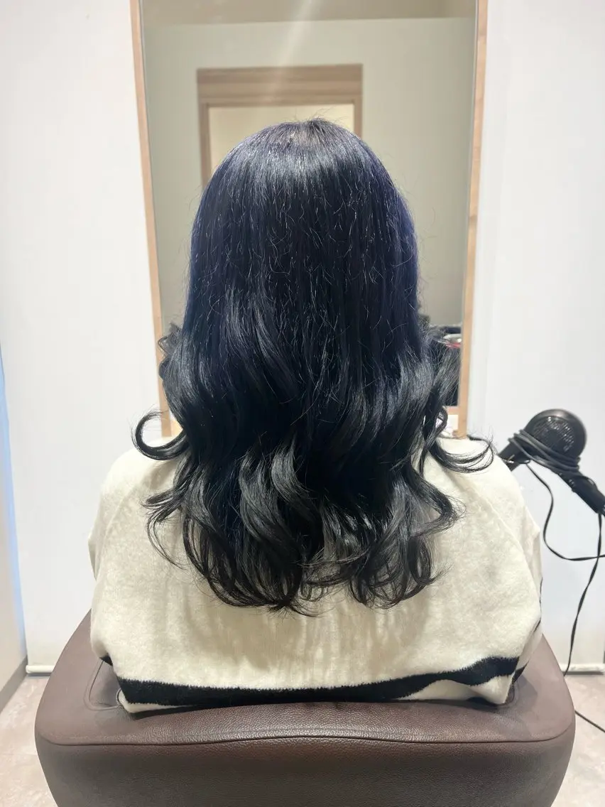 ロング カット ヘアカラー 大宮レイヤーカット× 透明感カラー　rioのヘアスタイル