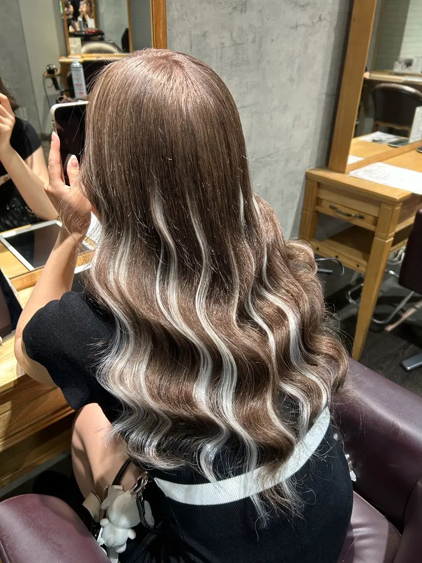 長さだしエクステ💕✨ 40本の写真
