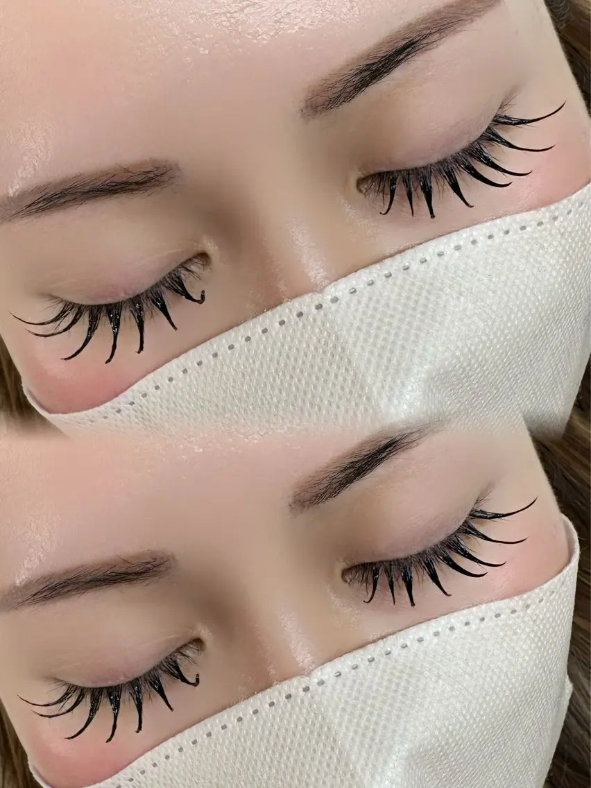マツエク・マツパ フラットラッシュ マツエク FLEUR 【フルール】のマツエク・マツパデザイン
