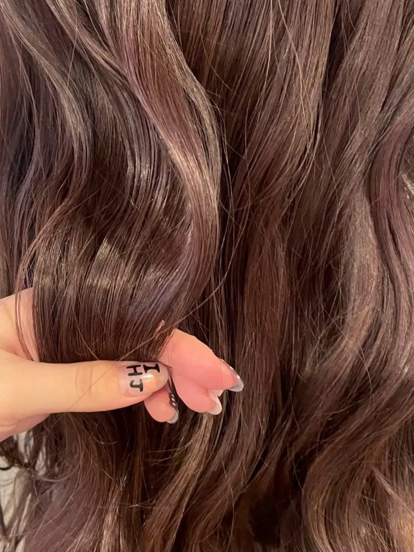 ロング 韓国レイヤー YOKE reinaのヘアスタイル