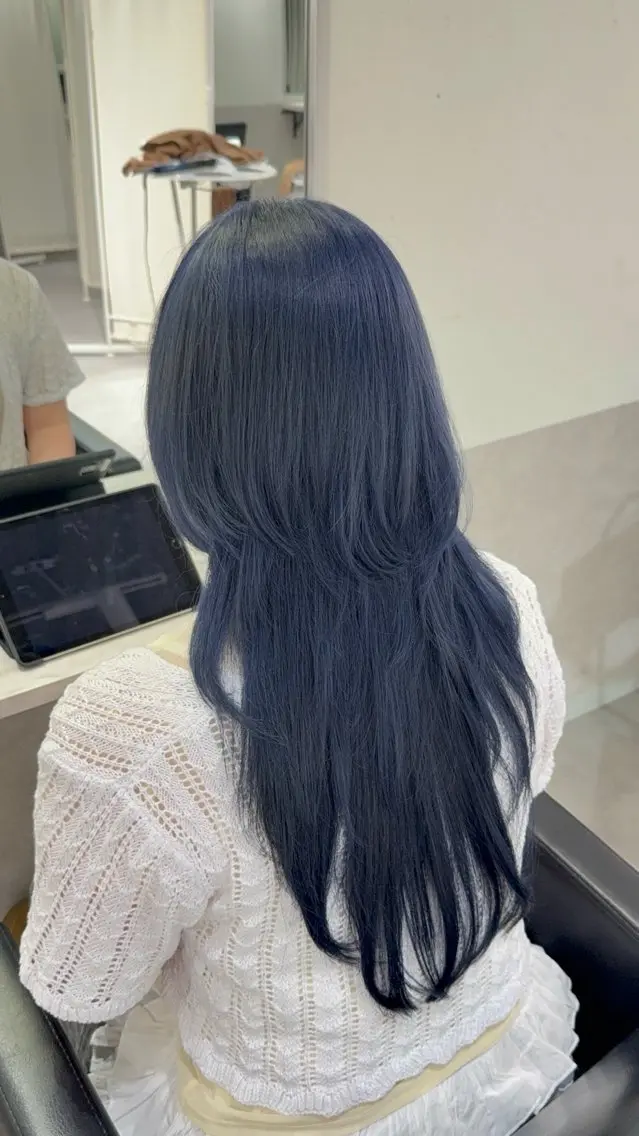 カラー ciera. アオイ 🦢✯のヘアスタイル
