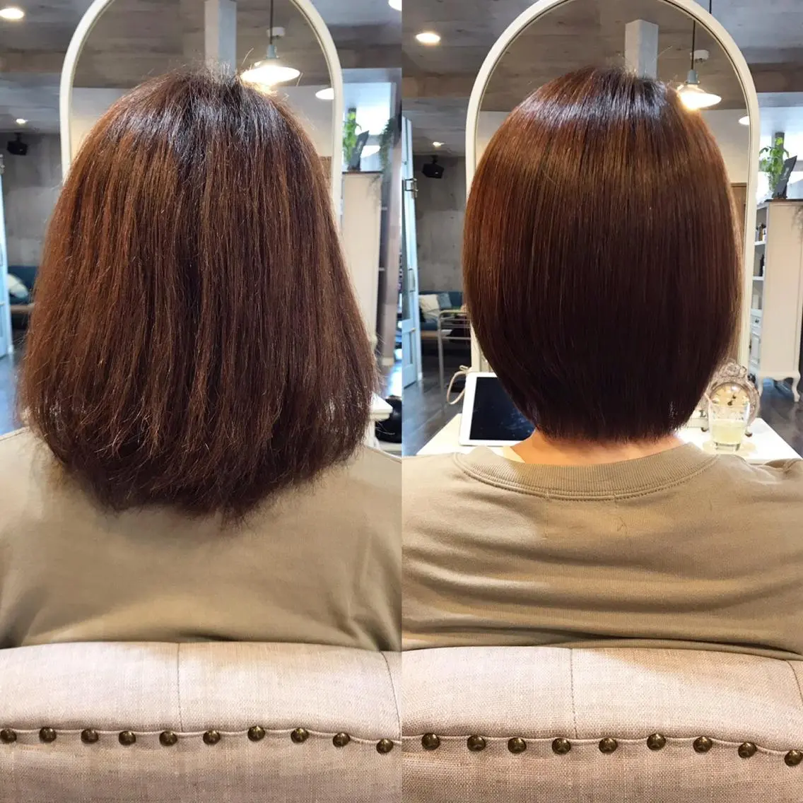 ショート パーマ 髪質改善 Mika XELVEのヘアスタイル