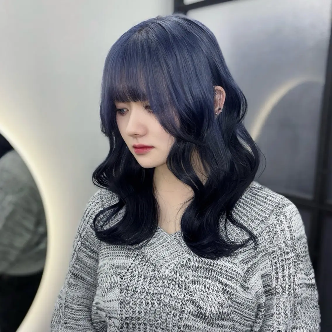 ロング カラー ヘアカラー Ren. 🦋デザインカラーのヘアスタイル
