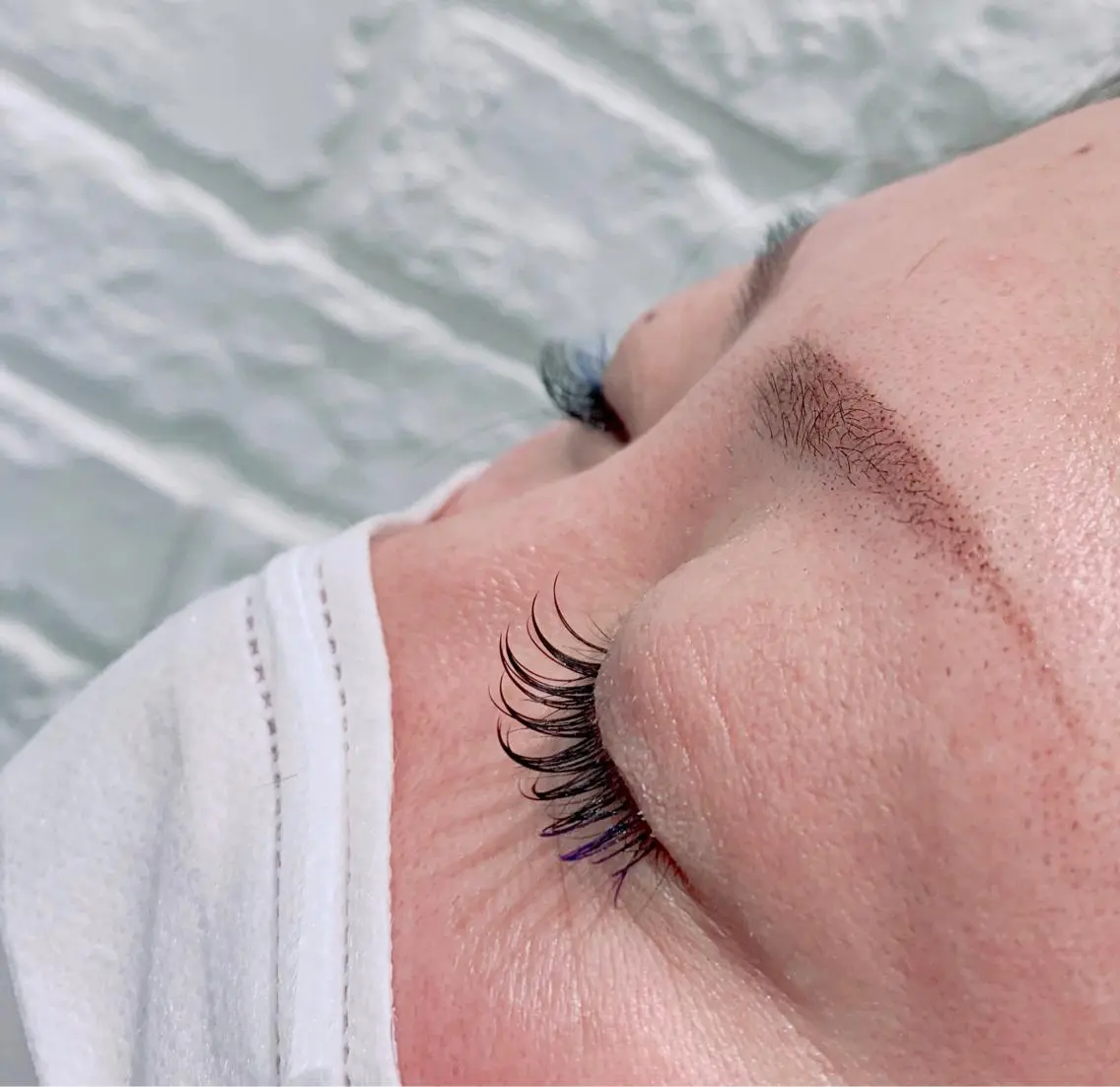 マツエク・マツパ フラットラッシュ Daisy hair eyelashのマツエク・マツパデザイン