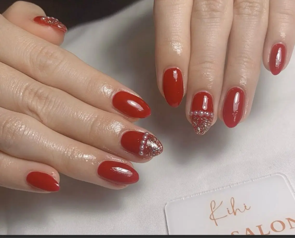 ネイル アートネイル フレンチネイル ジェルネイル グラデーション 韓国ネイル Nail Salon kihi大塚店のネイルデザイン