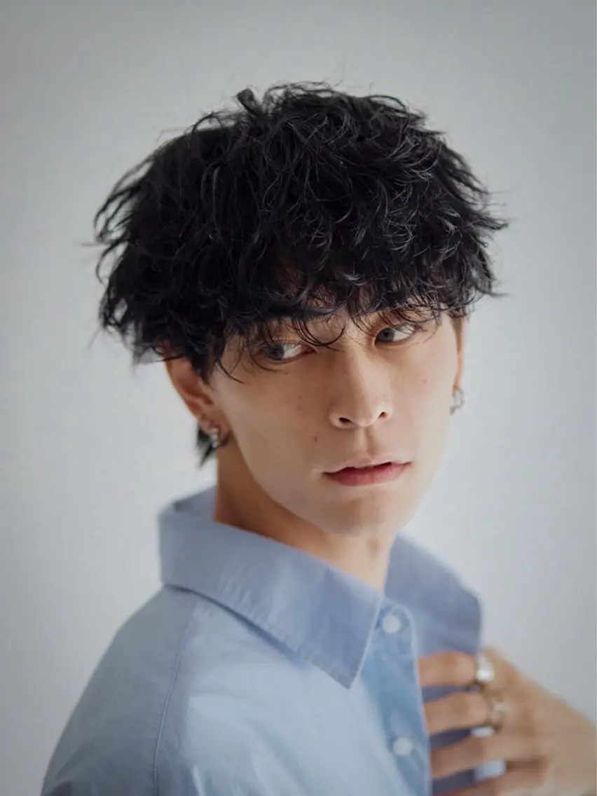 メンズ メンズパーマ 坂口 駿平のヘアスタイル