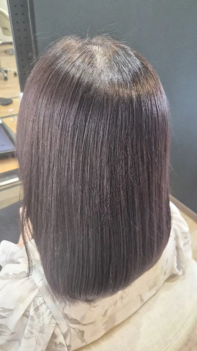 ミディアム 満谷 れあのヘアスタイル