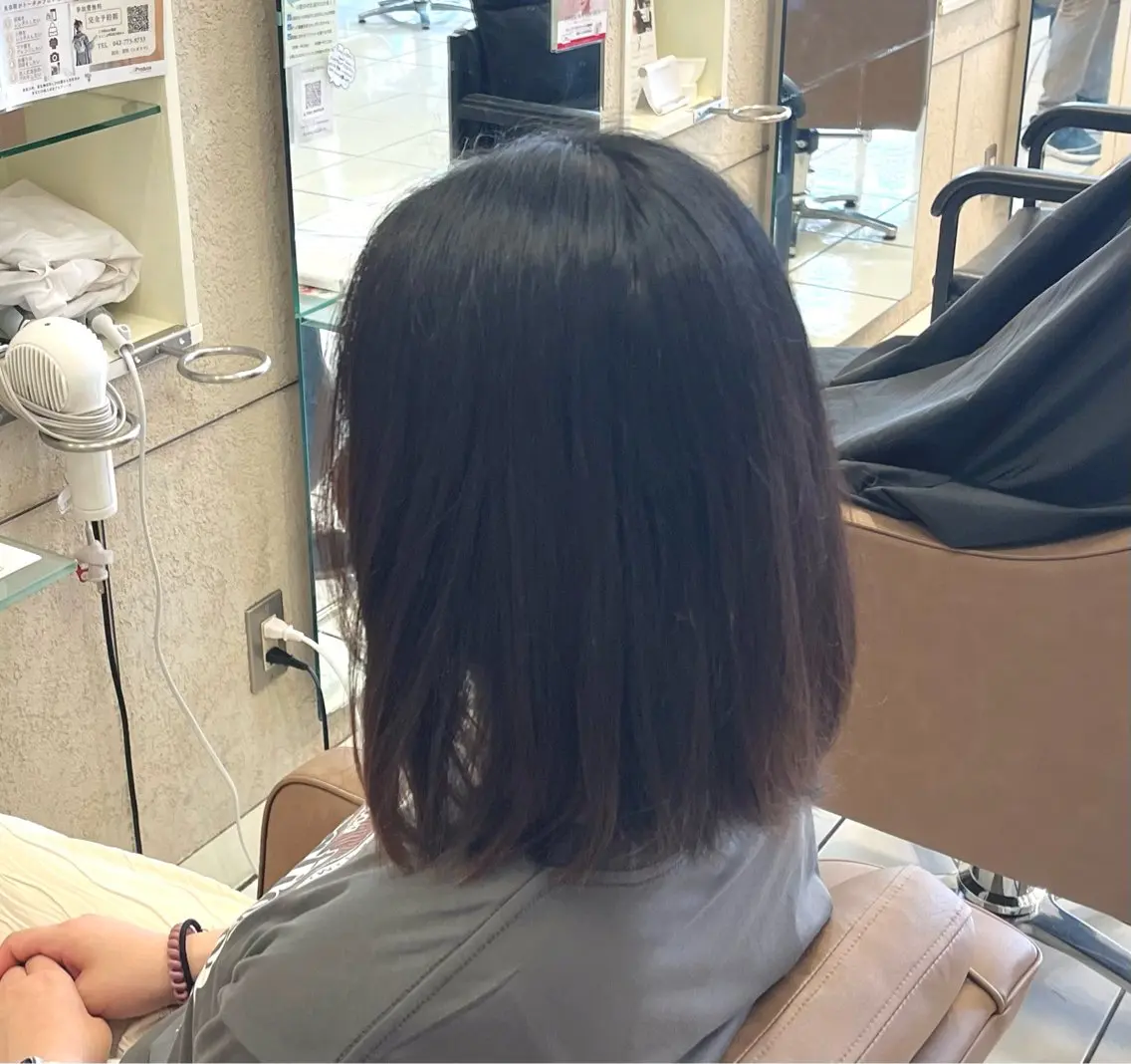 ミディアム トリートメント 🫧透明感 ×艶🫧 吉田 陽菜のヘアスタイル