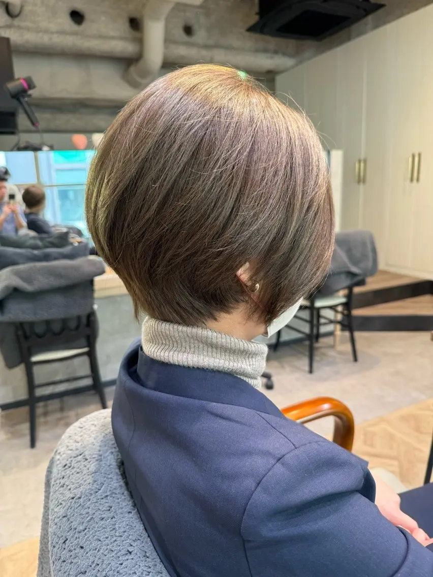 ショート カラー カット ヘアカラー 新宿 / Aujua ソムリエ🫧森田涼介のヘアスタイル