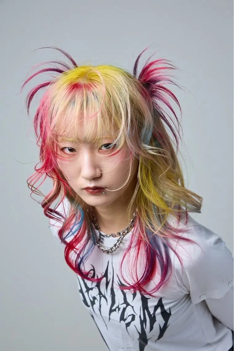 ロング カラー パーマ ヘアアレンジ メンズ キッズ レイヤーの魔術師 𓍼takumi𓍼のヘアスタイル