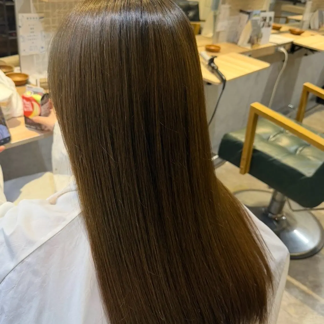 カラー ヘアカラー 阪急伊丹 ahu はるかのヘアスタイル