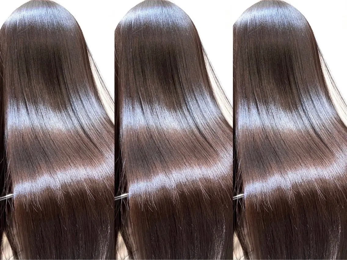 ロング カラー ヘアアレンジ キッズ カット 縮毛矯正 トリートメント 横浜関内髪質改善 re:Magoのヘアスタイル
