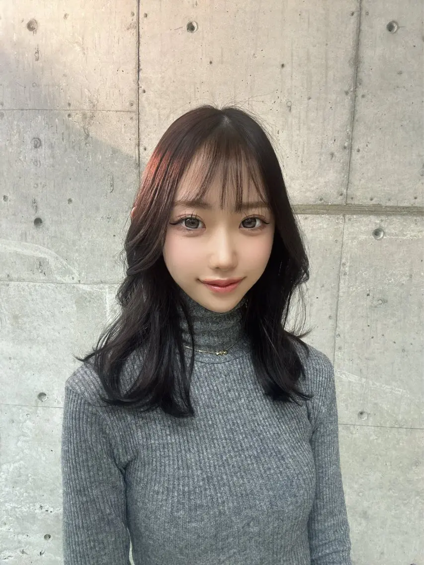 カラー ヘアカラー トリートメント 堀 愛希子のヘアスタイル