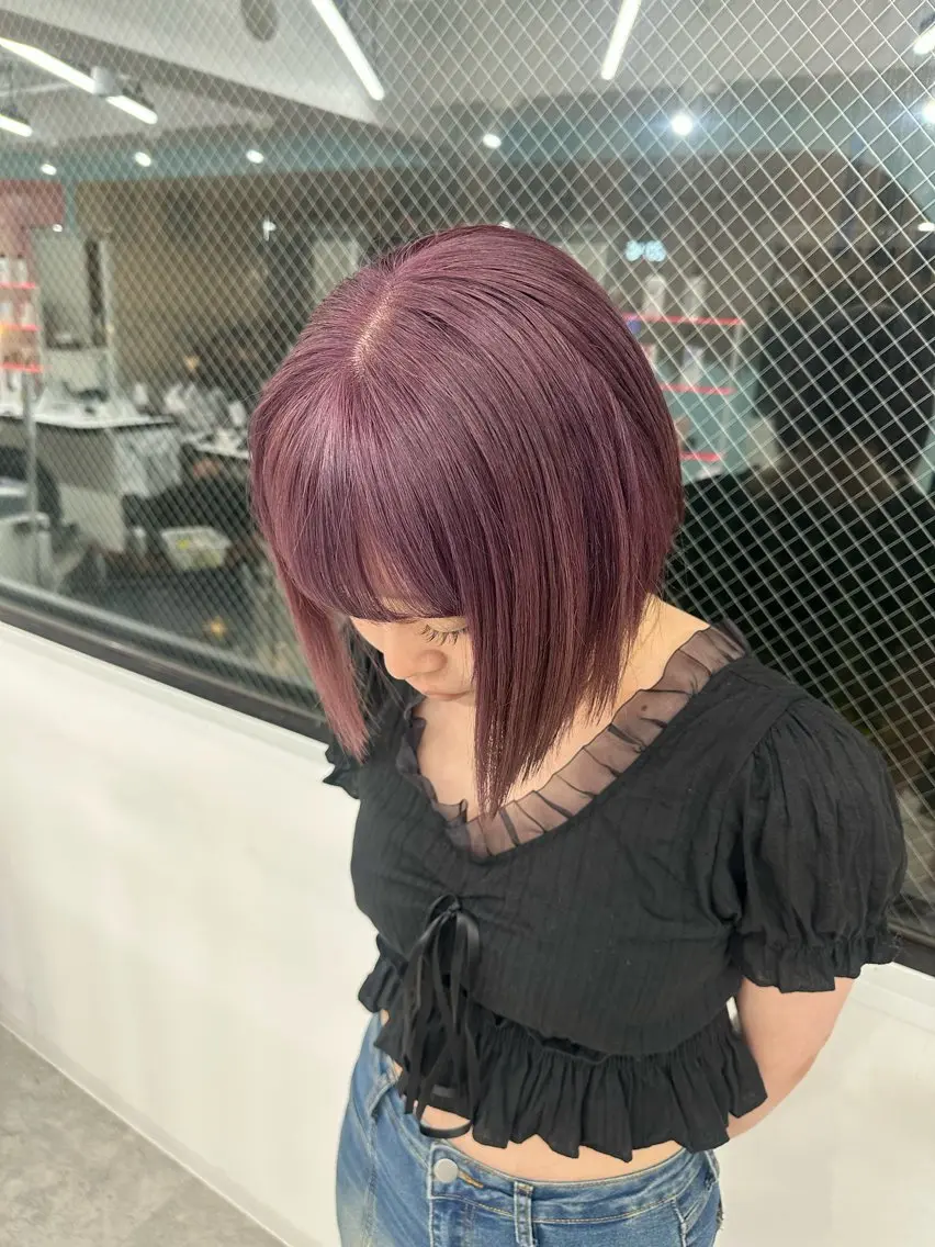 カラー ヘアカラー 大人っぽ韓国ヘア🤍 yuma🐈‍⬛のヘアスタイル