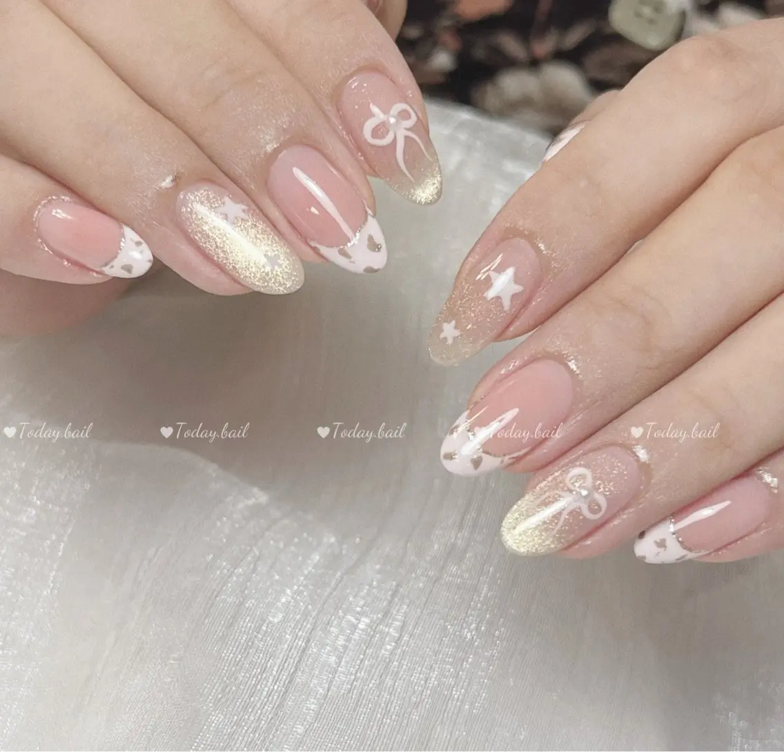 ネイル ハンドネイル 🎀Today nail💅のネイルデザイン